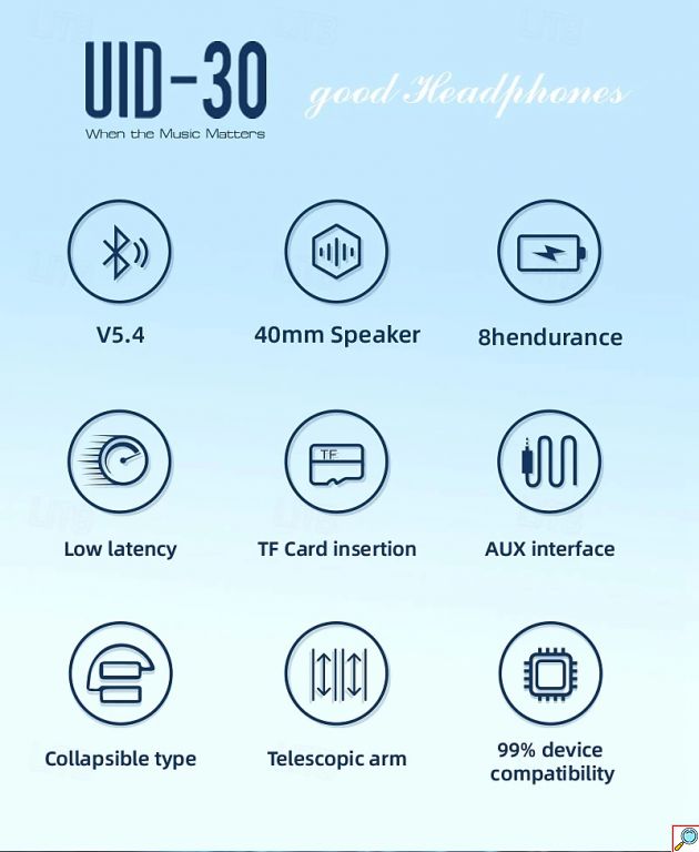 2 σε 1 Ασύρματα & Ενσύρματα Over-Ear Bluetooth Headphones με Αναδιπλούμενο Σχεδιασμό