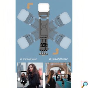 2 σε 1 Selfie-Stick και Τρίποδη Βάση Κινητού με Τηλεχειριστήριο - Andowl