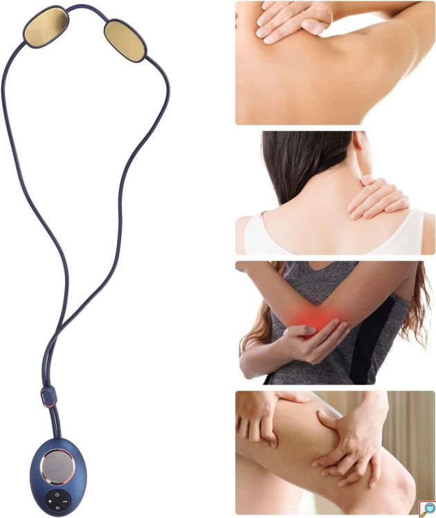 Πρωτοποριακή Συσκευή Μασάζ & Φυσιοθεραπείας Λαιμού - Αυχένα - Άνω Πλάτης DZ-2 με Ηλεκτρομυϊκή Διέγερση για Ανακούφιση από Πόνους