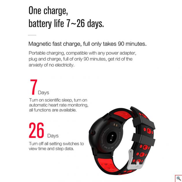 Smart Watch - Ρολόι Κινητό Τηλέφωνο με Οθόνη Αφής, Βηματομετρητή, Μέτρηση Ύπνου, Ειδοποιήσεις, Internet, Ξυπνητήρι κλπ