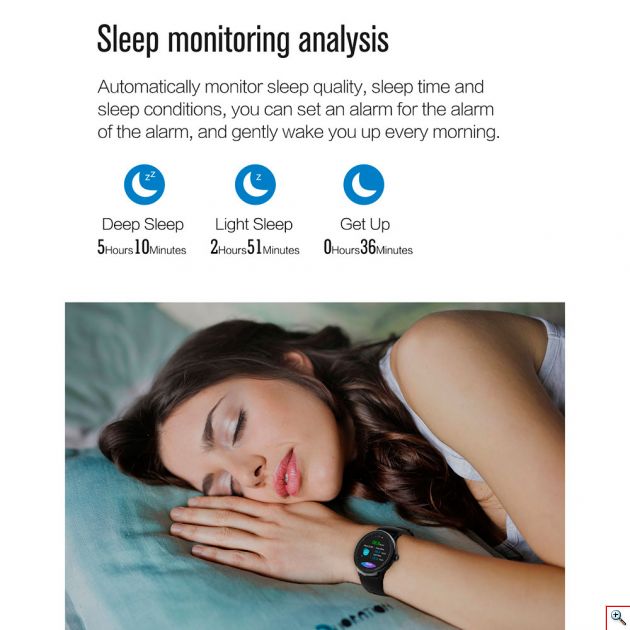 Smart Watch - Ρολόι Κινητό Τηλέφωνο με Οθόνη Αφής, Βηματομετρητή, Μέτρηση Ύπνου, Ειδοποιήσεις, Internet, Ξυπνητήρι κλπ