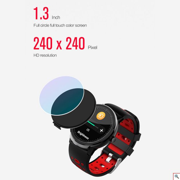 Smart Watch - Ρολόι Κινητό Τηλέφωνο με Οθόνη Αφής, Βηματομετρητή, Μέτρηση Ύπνου, Ειδοποιήσεις, Internet, Ξυπνητήρι κλπ