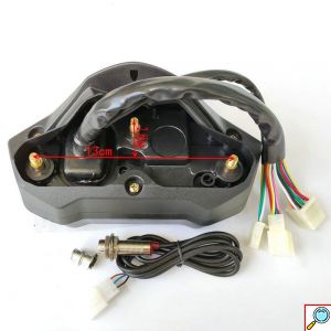 Universal Ψηφιακό LED Στροφόμετρο για Μοτοσυκλέτες με 1-2-4 Κυλίνδρους