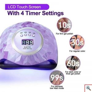 Επαγγελματικό Φουρνάκι Νυχιών UV / LED 248W για GEL, Ακρυλικό & Ημιμόνιμο Μανικιούρ - Sun Y13 