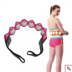 Σχοινί Μασάζ με Κυλίνδρους για την Πλάτη, Αυχένα, Μέση - Massage Rope