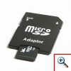 κάρτα microSD + adapter SD