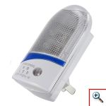 Φωτιστικό νυκτός LED 1 watt, aνάβει αυτόματα όταν σκοτεινιάσει