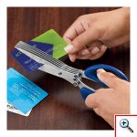 Ψαλίδι κουζίνας με 5 λεπίδες και καταστροφέας εγγράφων