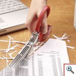 Ψαλίδι κουζίνας με 5 λεπίδες και καταστροφέας εγγράφων