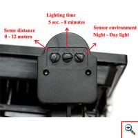Προβολέας led 10w με Ανιχνευτή Κίνησης Υψηλή Φωτεινότητα Χαμηλή Κατανάλωση 