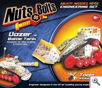 Μεταλλικά Συναρμολογούμενα Οχήματα - Μπουλντόζα και Άρμα Μάχης Nuts & Bolts
