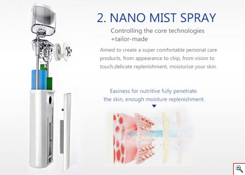 Συσκευή Ενυδάτωσης Προσώπου Με Υπερήχους Kemei KM-711