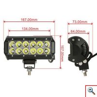 Προβολέας Αυτοκινήτου LED 36W 12V - ROLINGER BCA-R3612