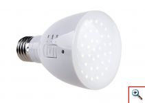 Τηλεχειριζόμενος LED Λαμπτήρας Οικονομίας και Επαναφορτιζόμενος Φακός Ε27 – Magic Bulb II