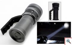 Επαναφορτιζόμενος Φακός 1xCree LED XPG, με 3 Επίπεδα Φωτεινότητας - 800 lumens