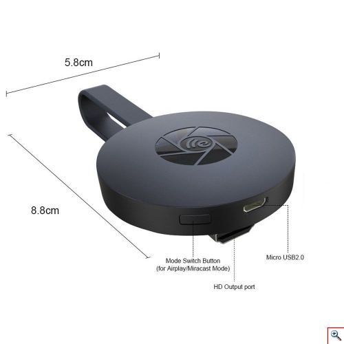 Αντάπτορας Σύνδεσης Smartphone με TV - WiFi Dongle MiraScreen με HDMI