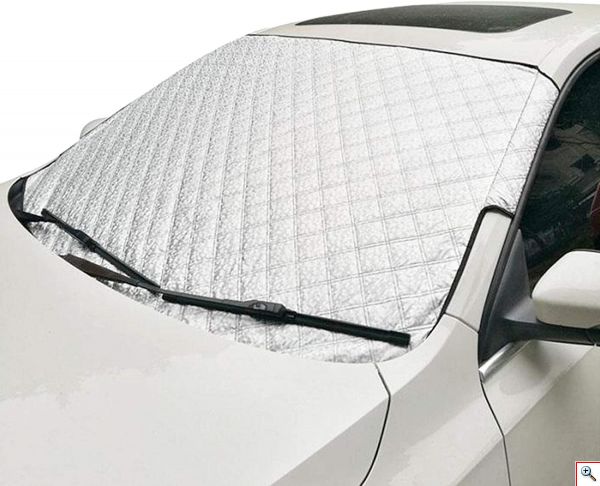 Κάλυμα για Παρπρίζ Αυτοκινήτου για Χιόνι,Πάγο και Ηλιακή Ακτινοβολία Maxeed 148x85cm