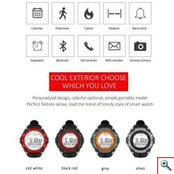 Αδιάβροχο Ρολόι έως 30m Smart Watch - Bluetooth DZB