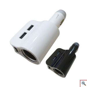 Φορτιστής Αυτοκινήτου ExtraStar 5V με 3x Εξόδους USB 3,1A & Υποδοχή Αναπτήρα