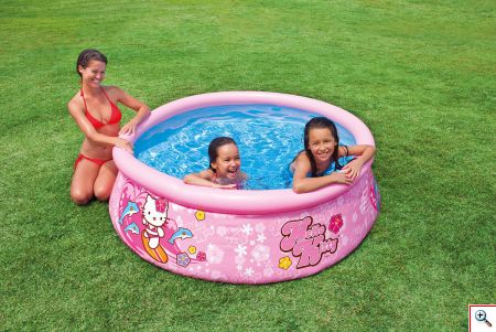 Φουσκωτή Πισίνα Hello Kitty Easy Set Pool-28104