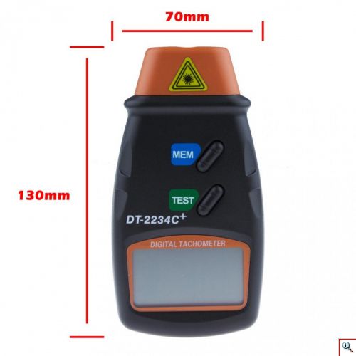 Ψηφιακό Οπτικό Στροφόμετρο Ακτίνων Λέιζερ DT-2234C+