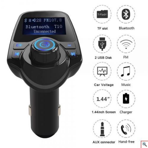Transmitter Αυτοκινήτου Bluetooth Handsfree SEO T11 FM