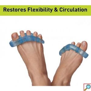 Ορθοπεδικά Διαχωριστικά Gel Μασάζ Δακτύλων Flex-Feet (2 Τεμάχια)