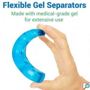 Ορθοπεδικά Διαχωριστικά Gel Μασάζ Δακτύλων Flex-Feet (2 Τεμάχια)