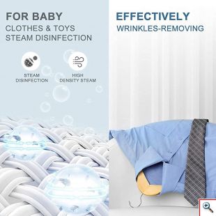 Σίδερο Ατμού 1000W - Ατμοκαθαριστής Ρούχων - DSP Professional Handheld Steamer
