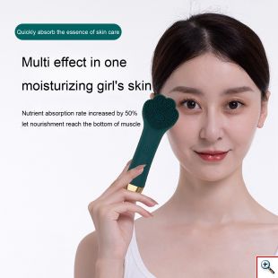 Βούρτσα Σιλικόνης με Επιδερμικούς Ηχητικούς Παλμούς για Άψογο Καθαρισμό & Μασαζ Προσώπου USB - Cat Claw Cleanser 