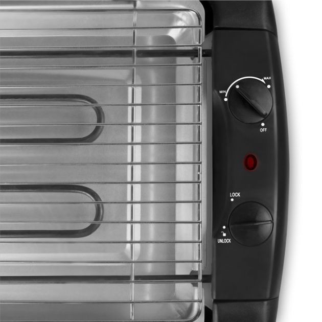 Ηλεκτρική Επιτραπέζια Ψησταριά & Stand 2 σε 1 BBQ 2000W.