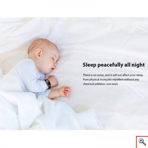 ByeMosquito Ηλεκτρονικό Εντομοαπωθητικό Αντικουνουπικό Βραχιόλι Υπέρηχων χωρίς Τοξικά για Βρέφη, Παιδιά & Ενήλικες με 3 Λειτουργίες σε Διάφορα Χρώματα Απωθητικό Μύγες