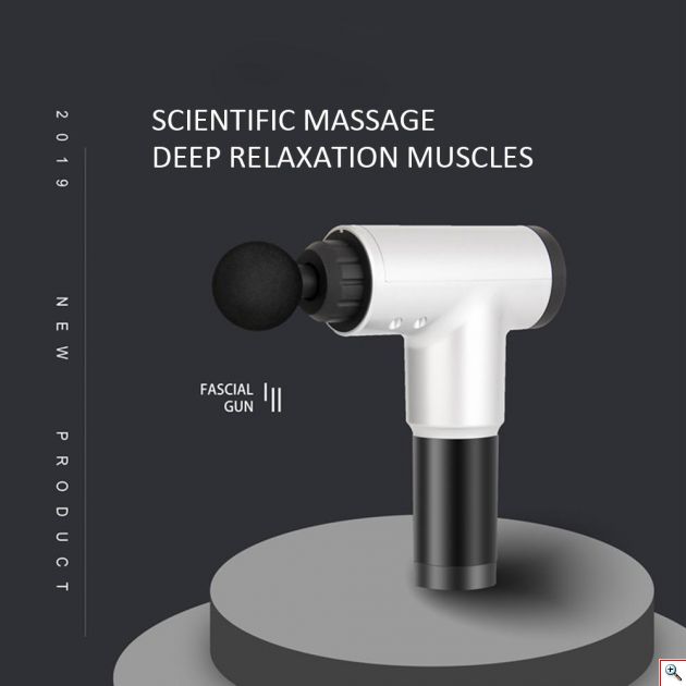 Συσκευή Δονήσεων για Βαθύ Αθλητικό Μασάζ, Ανάκαμψης & Αποκατάστασης Μυών - Fascial Gun Deep Tissue Muscle Massage Vibration Training
