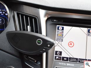 Ασύρματο Μαγνητικό Ηχείο Bluetooth - Μεγάφωνο Αυτοκινήτου Ανοιχτής Ακρόασης 2 Συσκευών - BT SpeakerPhone