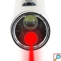 Laser Pointer και Φακός LED Τσέπης 2 σε 1