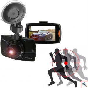 Καταγραφικό HD DVR Κάμερα Αυτοκινήτου με LCD 2.7'' - Ανίχνευση Κίνησης & Νυχτερινή Λήψη FO-C005