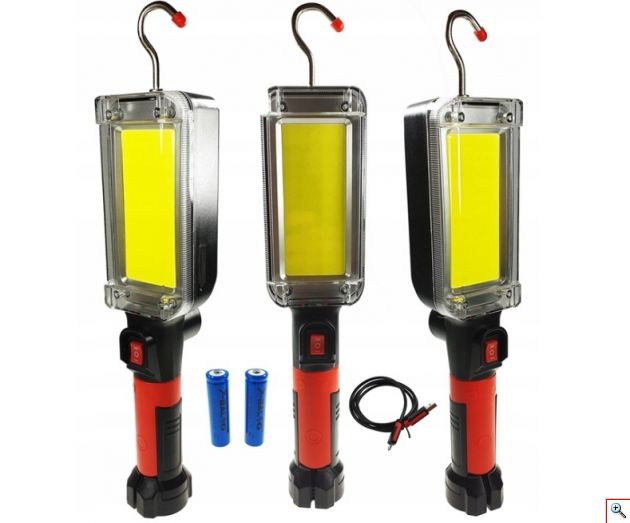 LED Λάμπα Εργασίας με Μαγνήτη & Γάντζο - Heavy Duty Work Light