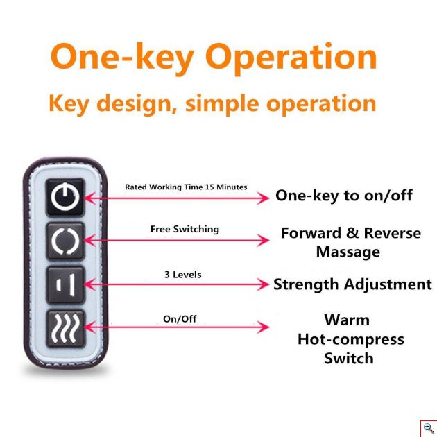 Ισχυρή Συσκευή Μασάζ Shiatsu Ποδιών με Θέρμανση Υπερύθρων - Health Electric Foot Massager