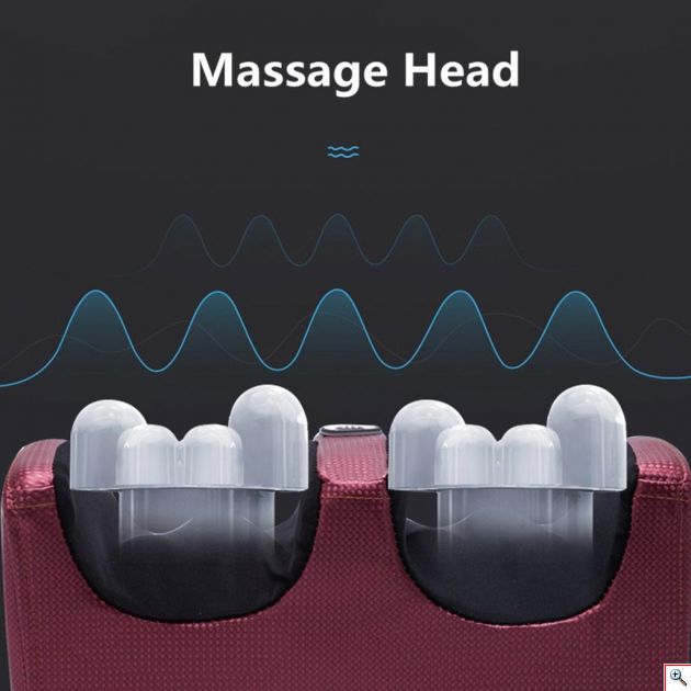 Ισχυρή Συσκευή Μασάζ Shiatsu Ποδιών με Θέρμανση Υπερύθρων - Health Electric Foot Massager