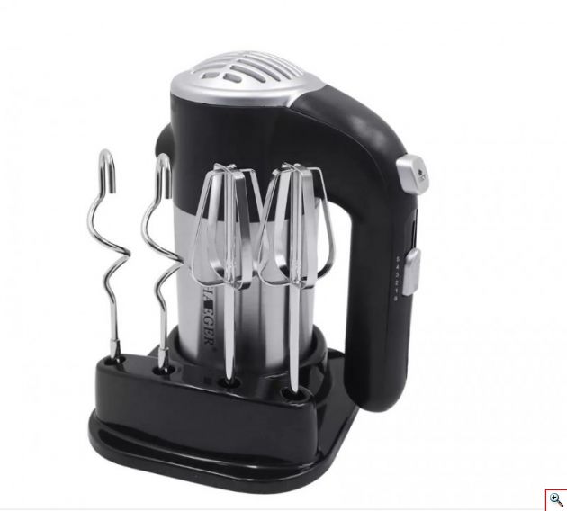 Μίξερ Χειρός 5 Ταχυτήτων 300W - Haeger Hand Mixer