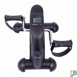 MiniHomeBike Μίνι Στατικό Ποδήλατο Γυμναστικής που Χωράει Παντού με Οθόνη Ενδείξεων LCD, Ρυθμιζόμενη Αντίσταση & Αντιολισθητικές Βάσεις