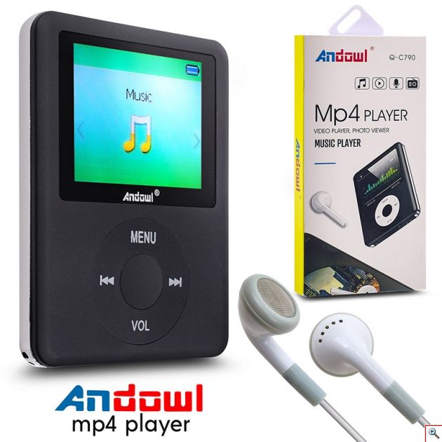 Player MP4 Mini & Ράδιοφωνο Multimedia με Οθόνη TFT 1,8 Iντσών USB