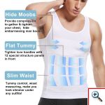 Slimmy Αόρατο Μπλουζάκι Σύσφιξης & Διαμόρφωσης Σώματος με Κοιλιακούς - Body Shaper πως να χασω γρηγορα να μην φαινονται τα ψωμακια παχακια μπυροκοιλι love handles