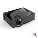 Φορητός Προτζέκτορας Led Wifi Unic® Full HD 1080p 80 ansi με HDMI, SD, USB, DLNA, Screen Mirroring - Βιντεοπροβολέας Home Cinema με Τηλεχειριστήριο