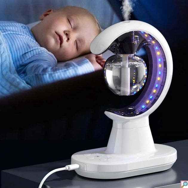 3 σε 1 Οικιακό Αντικουνουπικό & Υγραντήρας Αέρα με LED Φως Νύχτας