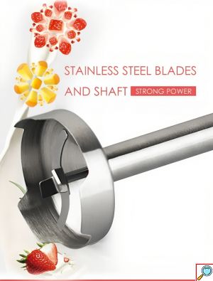 3 σε 1 Ραβδομπλέντερ - Μίνι Πίμερ & Πολυκόπτης Multi 1000W με Ανοξείδωτη Ράβδο - RAF