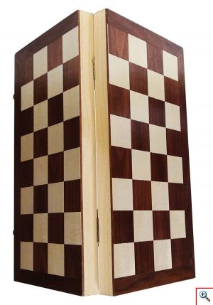 3 σε 1 Παιχνίδι Γνώσεων Σκάκι - Τάβλι - Ντάμα Ταξιδιού - 3 in 1 Chess, Checkers, Backgammon