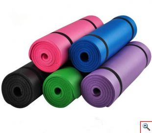 Στρώμα Ασκήσεων 182x62x1cm - Yoga Mat Μωβ 