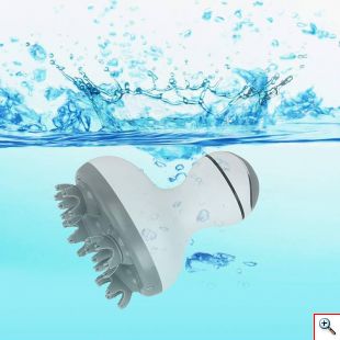 Φορητή Αδιάβροχη Συσκευή για Μασάζ Κεφαλιού - Καταπολέμηση Τριχόπτωσης & Μασάζ Σώματος με 4D Κεφαλές - Smart Scalp Massage 