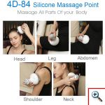 Φορητή Αδιάβροχη Συσκευή για Μασάζ Κεφαλιού - Καταπολέμηση Τριχόπτωσης & Μασάζ Σώματος με 4D Κεφαλές - Smart Scalp Massage 